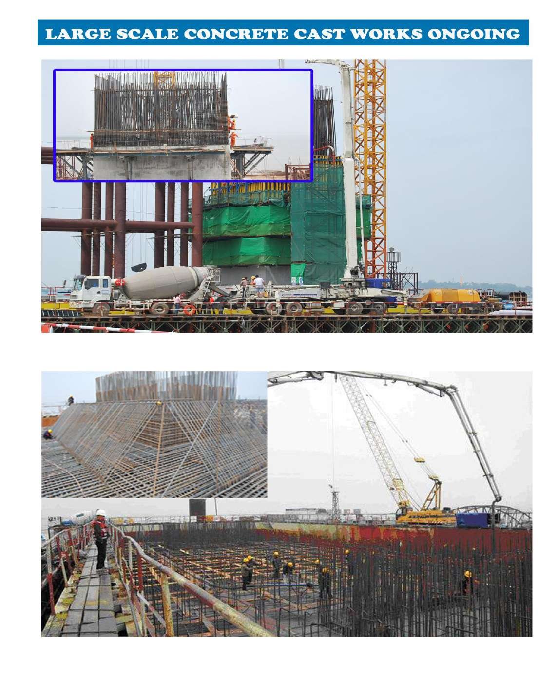 Annexe Construction Views Of Heavy Structures - MAMDEV Ghana Ltd
