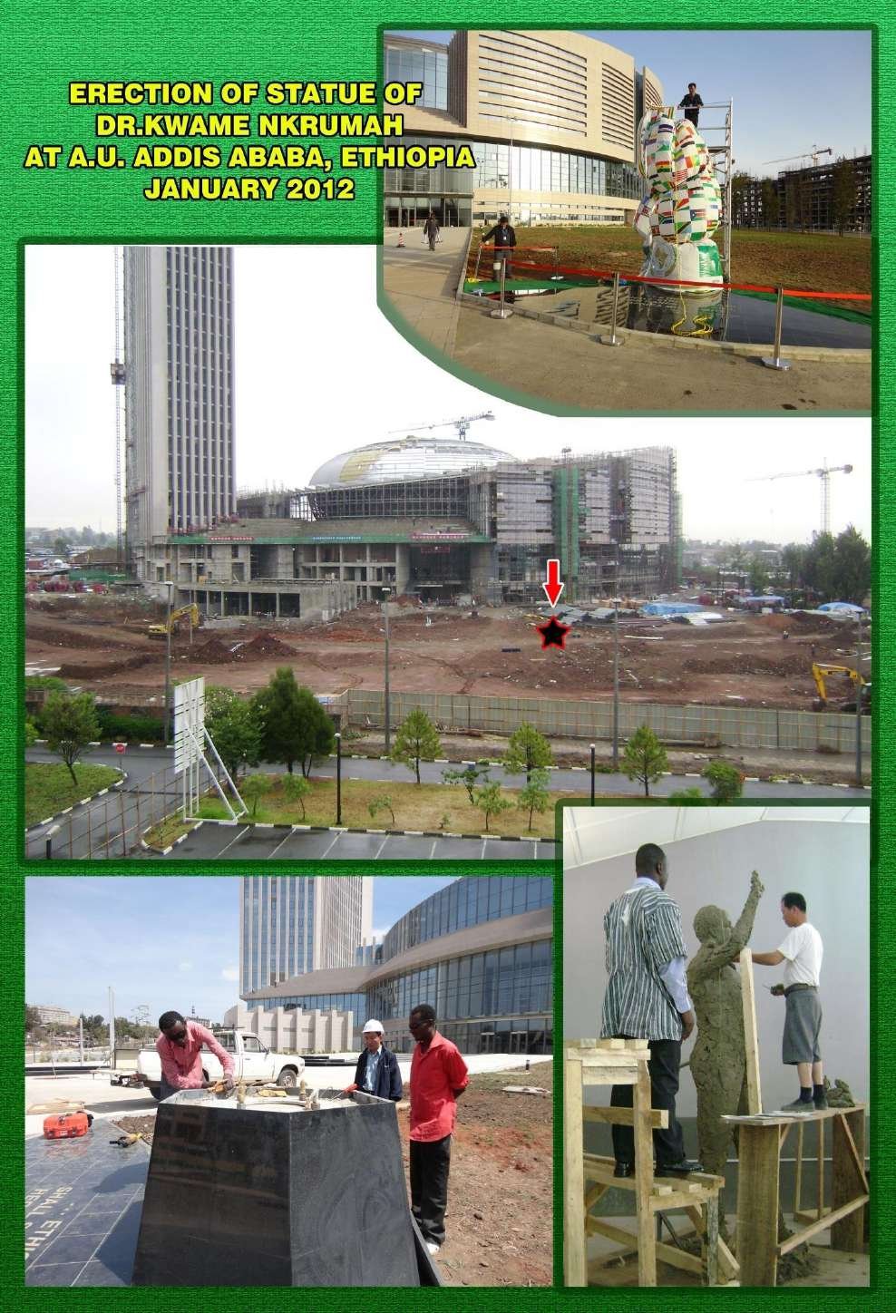 Kwame Nkrumah Statue, African Union Headquarters - MAMDEV Ghana Ltd