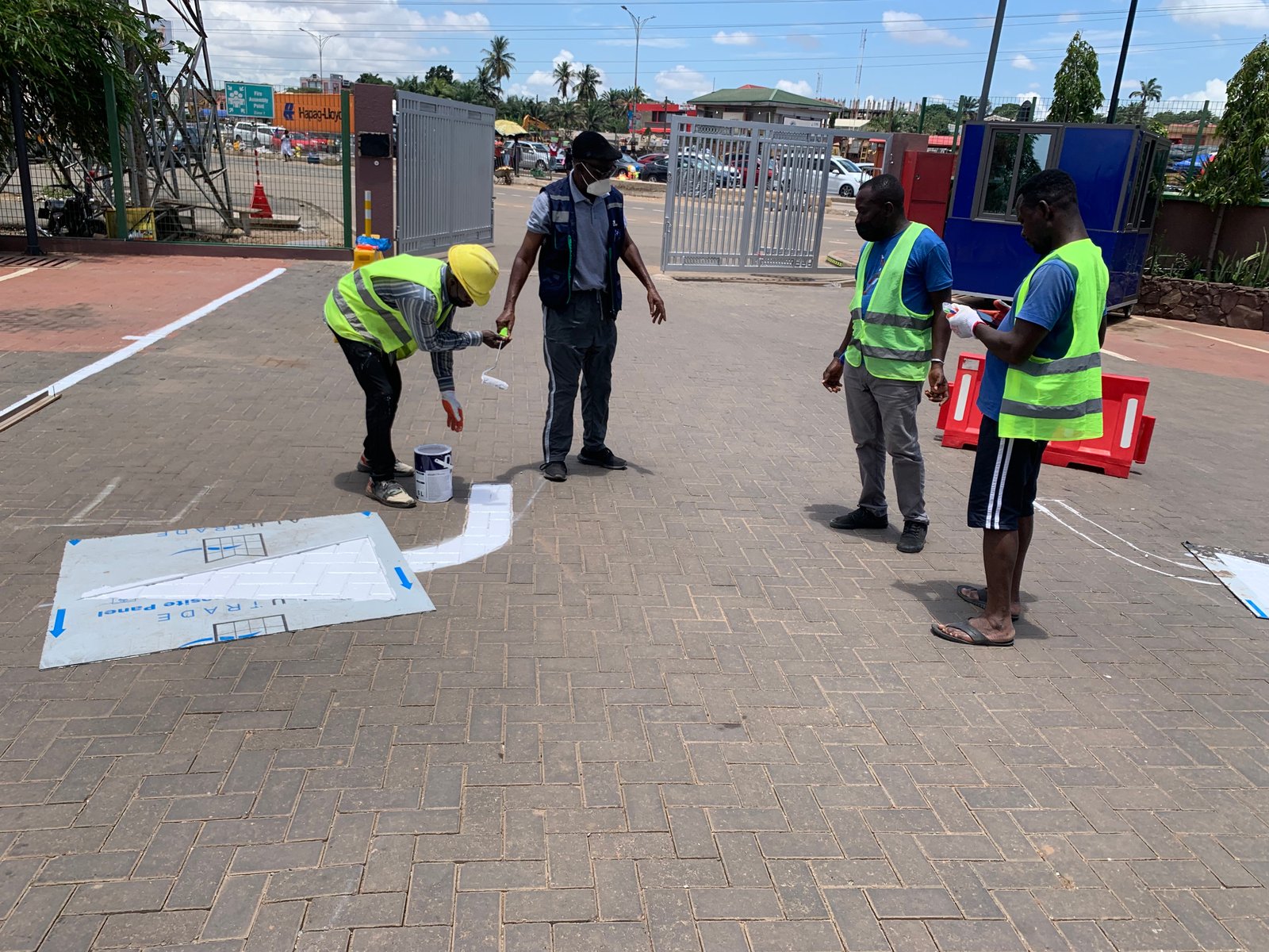 National Petroleum Authority Security House & Landscaping - MAMDEV Ghana Ltd
