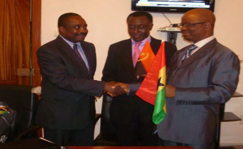 Team With Vice Governor Of Cabinda Angola Prime Minister Of Togo - MAMDEV Ghana Ltd