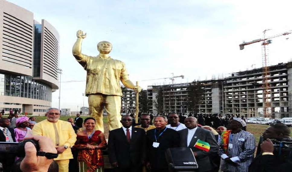 Unveiling Of Dr Kwame Nkrumah Statue Directors And Legal Team Of Mamdev - MAMDEV Ghana Ltd